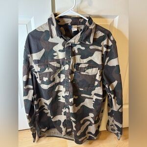 H&M Divided Camouflage Shirt